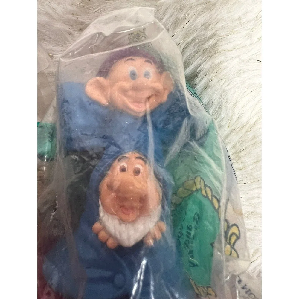 1992 McDonald's Snow White Happy‎ Meal Toy Lot 7 Set Sealed